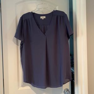 Loft Short Sleeve Blouse
